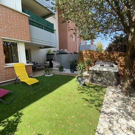 Apartmán Le Jungle : T2 Avec Jardin Et Jacuzzi Blagnac Exteriér fotografie